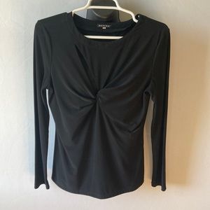 Bracha  Black long sleeve top size large